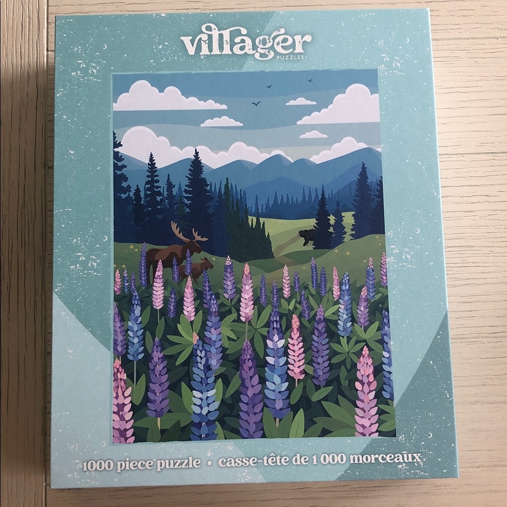 Villager Lupines Meadow Puzzle